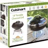 Cuisinart CCG-190 Portable Charcoal Grill, 14-Inch, Black