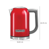 KitchenAid 1.7-Liter Electric Kettle with LED Display