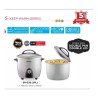 Panasonic SR-G06FGELSH 0.6L Rice Cooker